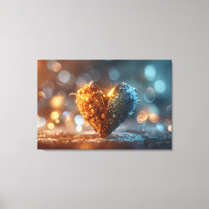 Em Tela Impressão de Arte de Bokeh Brilhante