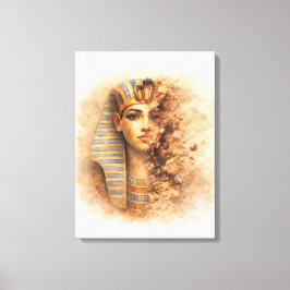 Em Tela Impressão de Arte de Retrato de Rainha do Antigo E