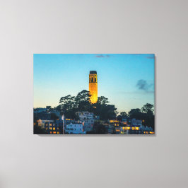 Em Tela Impressão de Arte Farol Beacon Over California Bay