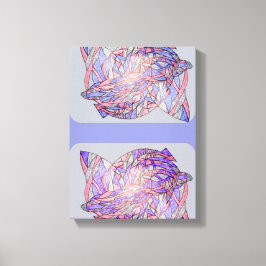 Em Tela Impressão de Arte Moderna Abstrata Tentáculos Digi