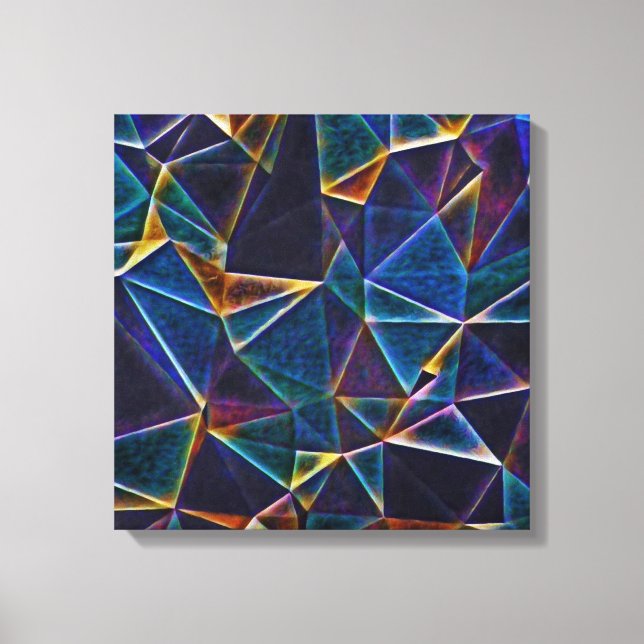 Em Tela Impressão de Bolhas Quebradas (Frente)