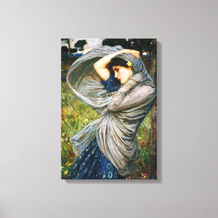 Em Tela Impressão de Boras de Waterhouse
