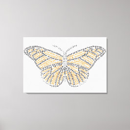 Em Tela Impressão de Borboleta Monarca do Mundo