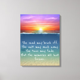 Em Tela Impressão de Cotação de Memória Sunset