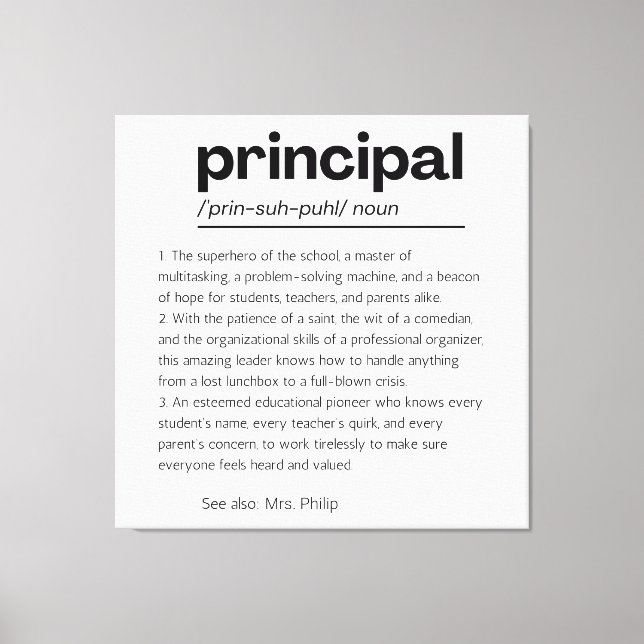 Em Tela Impressão de Definição Principal, Presente Princip (Frente)