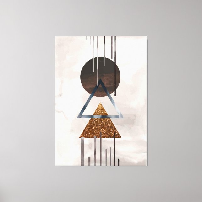 Em Tela Impressão de Estilo de Arte Moderna (Frente)