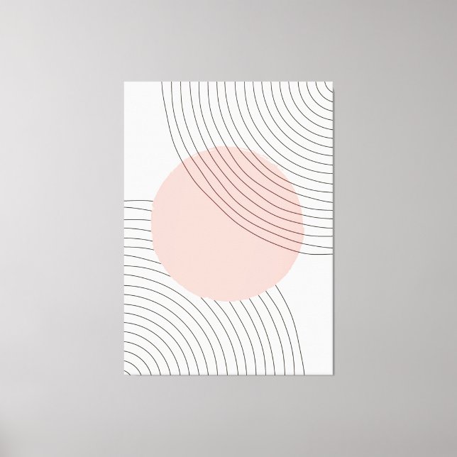 Em Tela Impressão de Estilo de Arte Moderna (Frente)