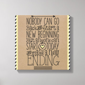 Em Tela Impressão de Motivação: Novo Começo