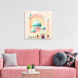 Em Tela Impressão de Parede de Celebração do Ramadão