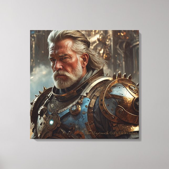 Em Tela Impressão de Telas Esticadas pelo Rei Regal Majest (Frente)