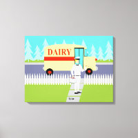 Impressão de Telas Estreitas de Milkman Pequeno