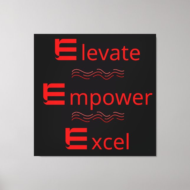 Em Tela Impressão de Telas Estreitas Motiovational (Frente)