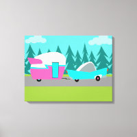 Impressão de Trailer/Camper Retroativo