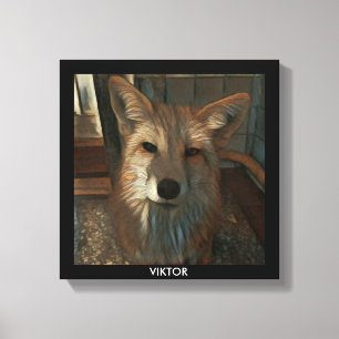 Em Tela Impressão do Fox vermelho - Viktor