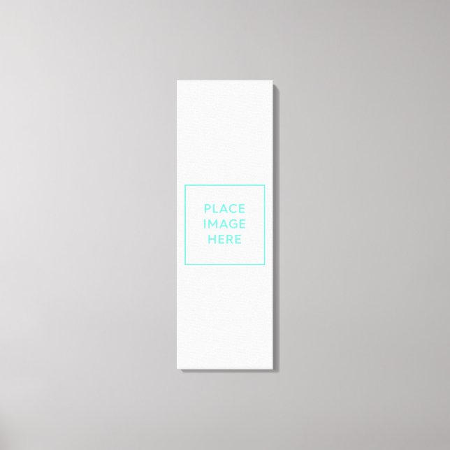 Em Tela Impressão estendida - 12" x 36" (Frente)