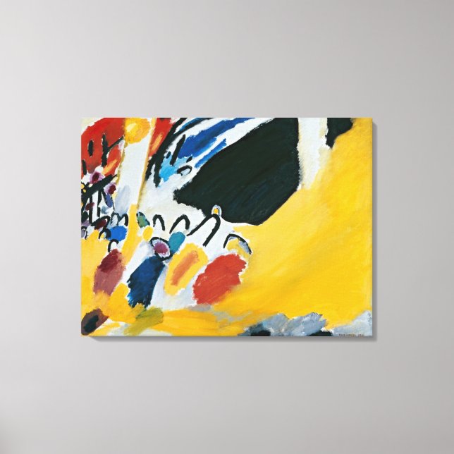 Em Tela Impressão III (Concerto) por Wassily Kandinsky (Frente)