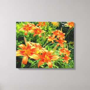 Em Tela Impressão LILYCANVAS DE LARANJA ASIÁTICA