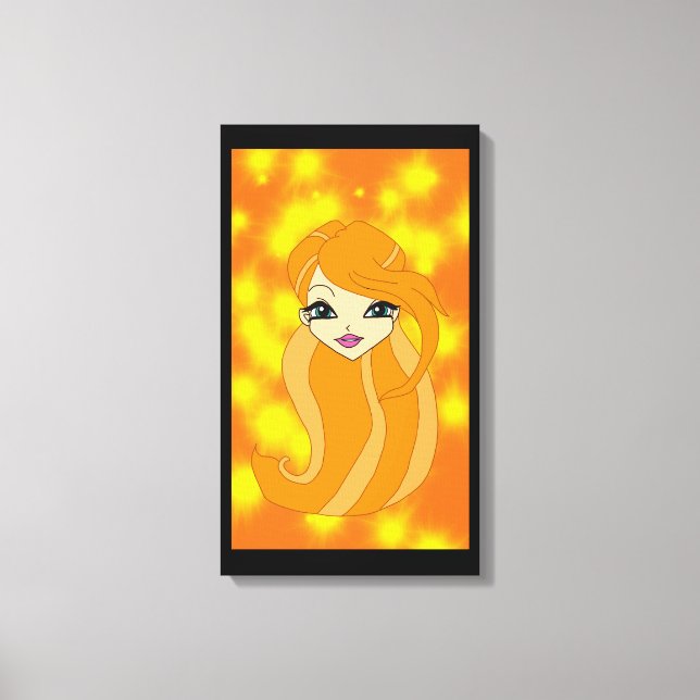 Em Tela Impressão mundial de lona de fada (Frente)