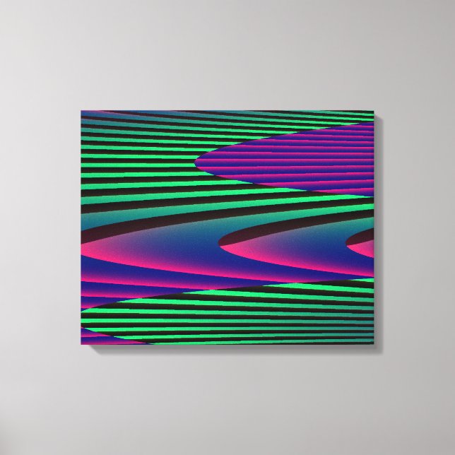 Em Tela Impressão Neon Seas (Frente)
