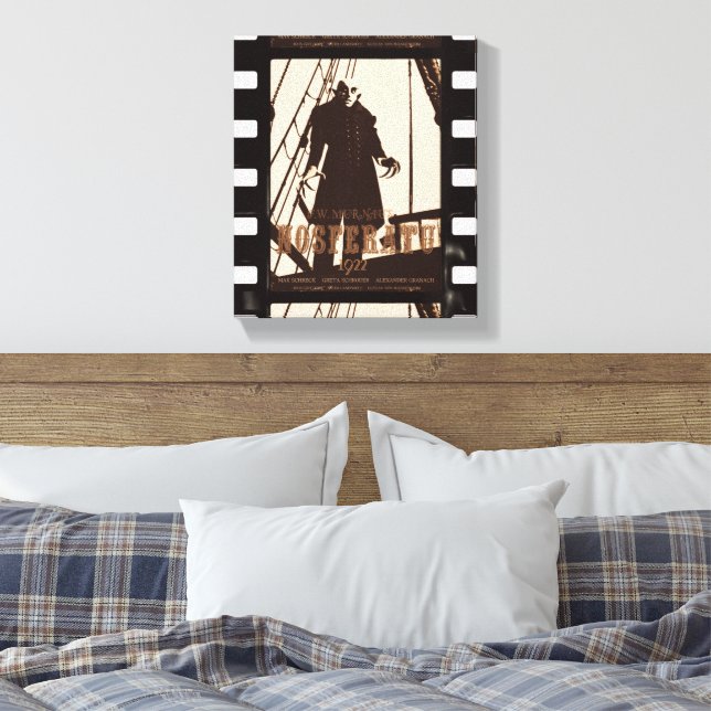 Em Tela Impressão Nosferatu Filmstrip (Insitu(Quarto))