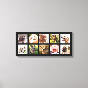 Em Tela IMPRESSÃO personalizada DE FOTOS / CÃES