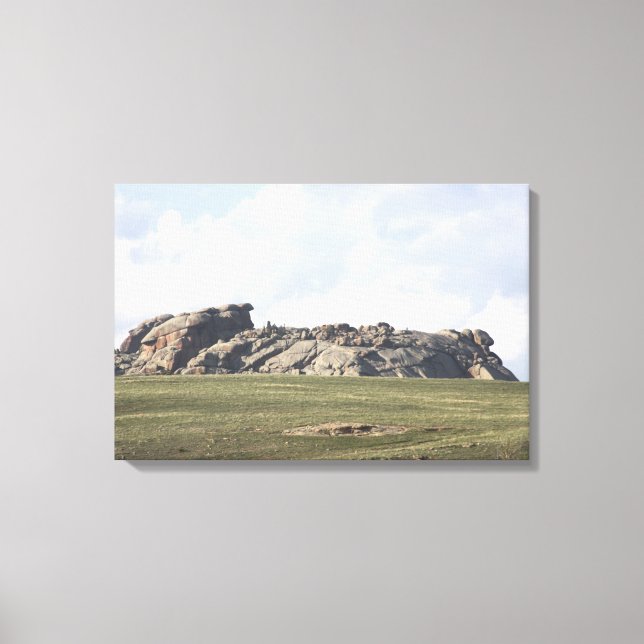 Em Tela Impressão Vedauwoo de Wyoming (Frente)