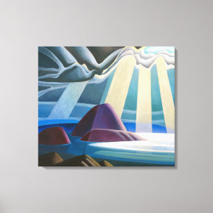 Em Tela Lago Superior Lawren Harris Impressão de fotog