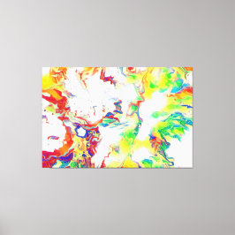 Em Tela Linda ilusão Impressão de Muro Colorido