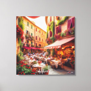 Em Tela Ly Kevilla (Série Impressão de Restaurantes Italia