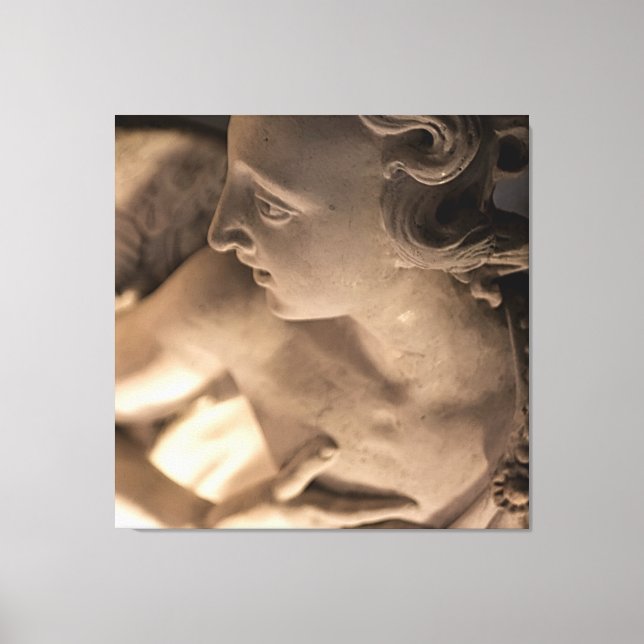 Em Tela Marble Angel Sculture Art Impressão (Frente)