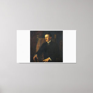 Em Tela Nikola Tesla Blue Impressão