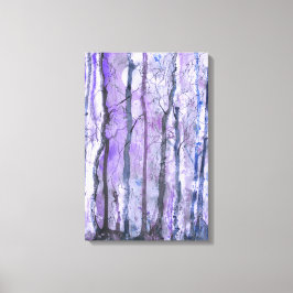 Em Tela Noite de Wilds Mixed Media Impressão