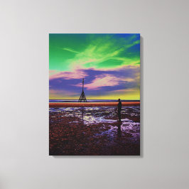 Em Tela Outro Impressão de acrílico de cartão de dia