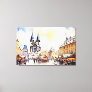 Em Tela Praga, República Checa - Impressão de Telas Estica