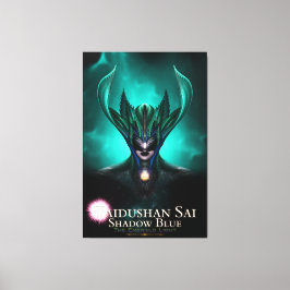 Em Tela Taidushan Sai Shadow Blue TEL Impressão TEL
