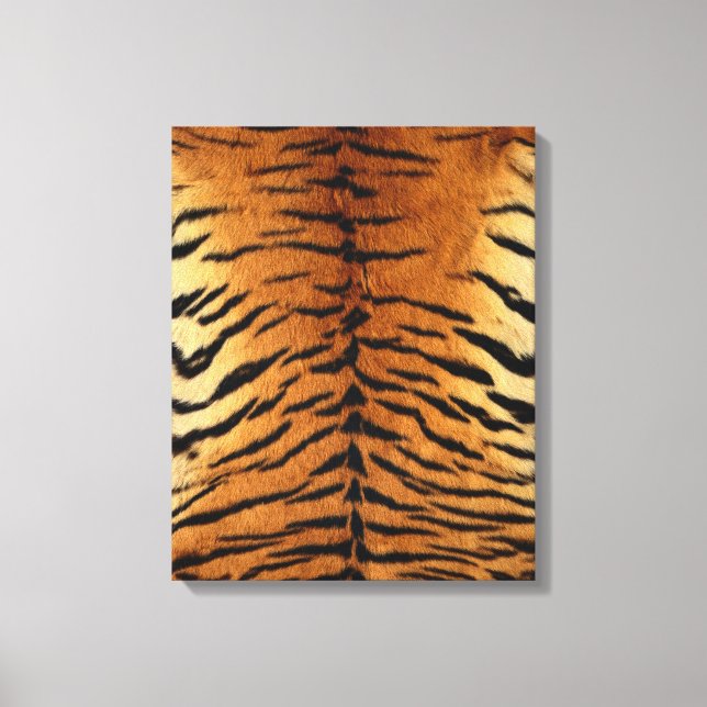 Em Tela Tigre Impressão de peles com pelo (Frente)