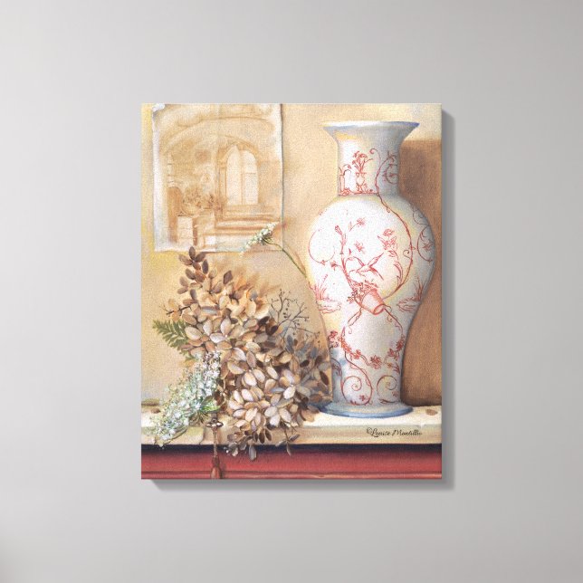 Em Tela Toile Vase Impressão (Frente)