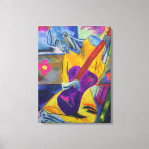 Em Tela Trabalho de arte por Debbie Davidsohn - Impressão