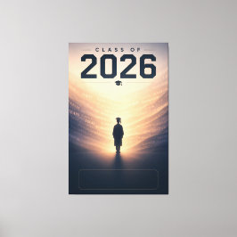 Em Tela Turma de 2026 Nome Personalizado Impressão de Form