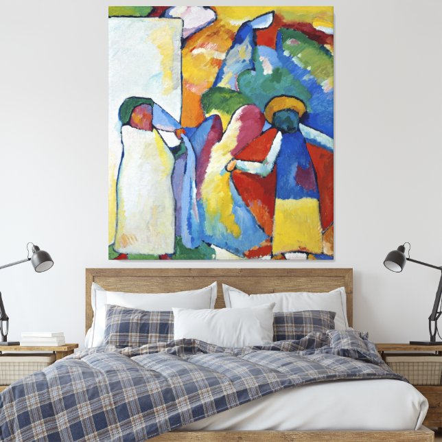 Em Tela Wassily Kandinsky - Impressão (Insitu(Quarto))