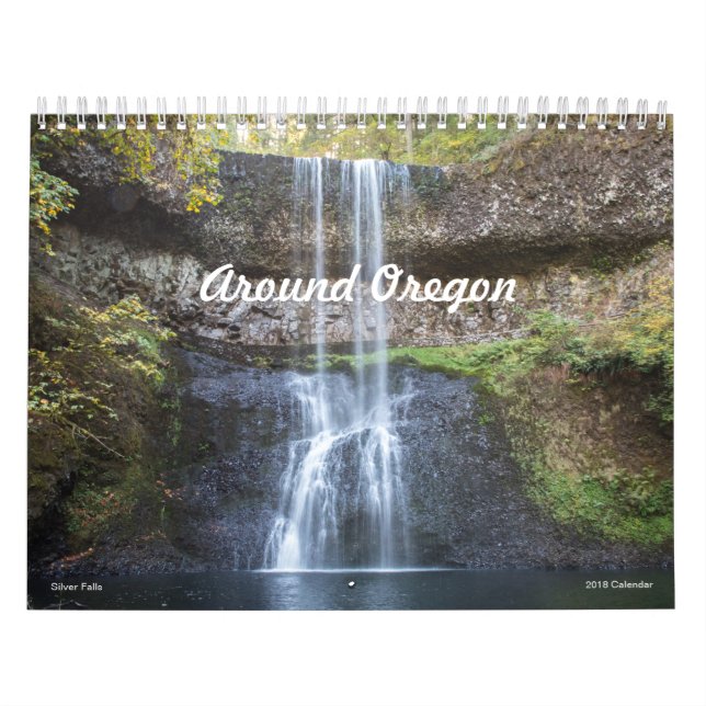 Em torno do calendário de Oregon 2019 (Capa)