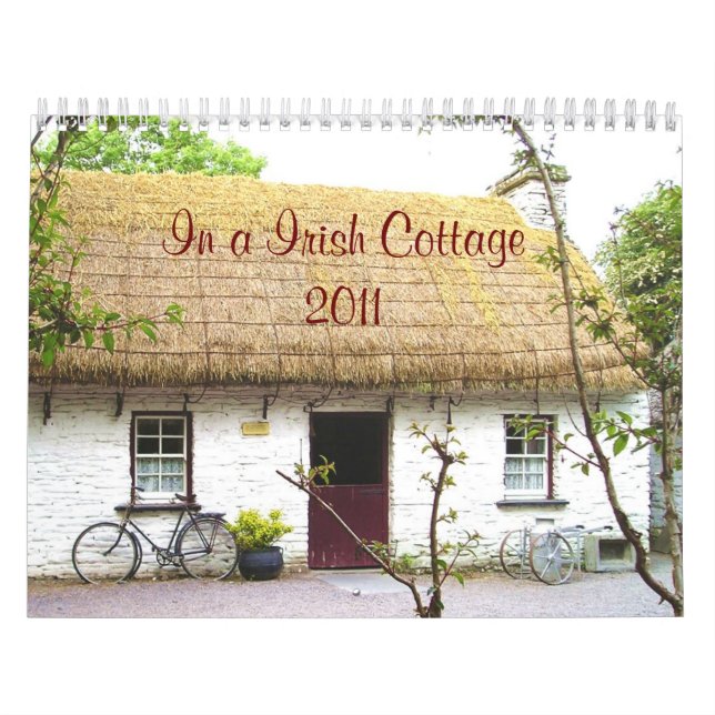 Em um calendário irlandês da casa de campo 2011 (Capa)