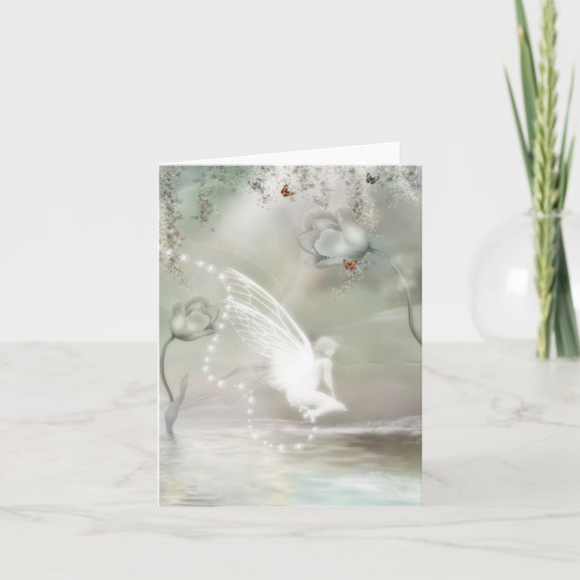 Em um cartão vazio da manhã cinzenta (Frente)