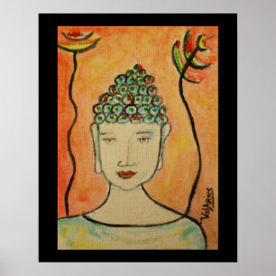Em um poster do humor do zen por ValAries