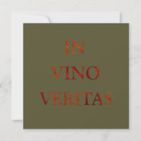 Em vino veritas