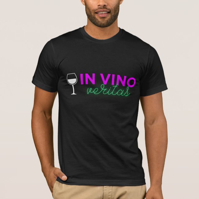 Em Vino Veritas T-Shirt (Frente)