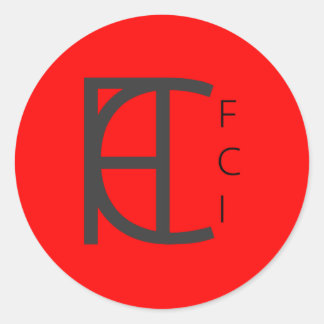 Embalagem adesivo FCI RED DOT