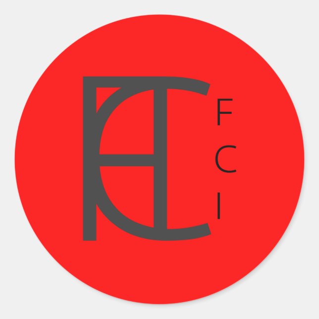 Embalagem adesivo FCI RED DOT (Frente)