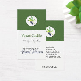 Embalagem de sabão de bath e de corpo Etiqueta de