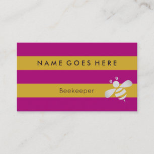 "Embandeira" cartões de visitas do apicultor